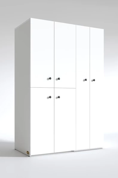 Kenzlife çamaşır-kurutma makinesi dolabı kapaklı yaromira byz 180*120*60 banyo arkalıksız - 4