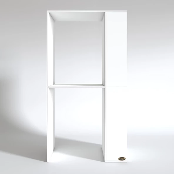 Kenzlife çamaşır-kurutma makinesi dolabı demyan byz 180*090*60 banyo kapaksız arkalıksız - 3