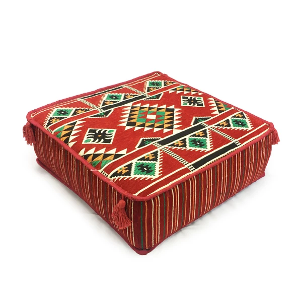 Shark Anatolia Şark Köşesi Masası Puf Kilim Kırmızı - 1