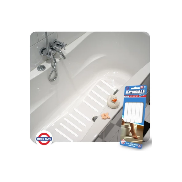 Grande Home Boss Tape Banyo Küvet Duşakabin Zemin Yer Kaydırmazlık Bandı