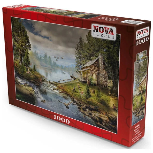 Nova 1000 Parça Balıkçının Hayal Dünyası Puzzle - Resim 2