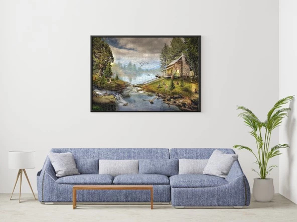 Nova 1000 Parça Balıkçının Hayal Dünyası Puzzle - Resim 4