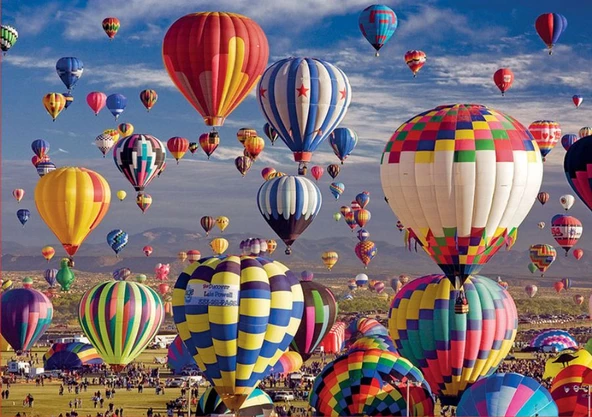 Educa 1500 Parça Sıcak Hava Balonları Puzzle - 17977