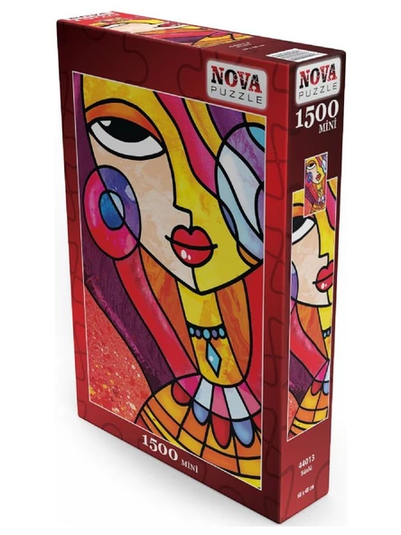 Nova 1500 Parça Mini Süslü Kız Puzzle - Resim 2