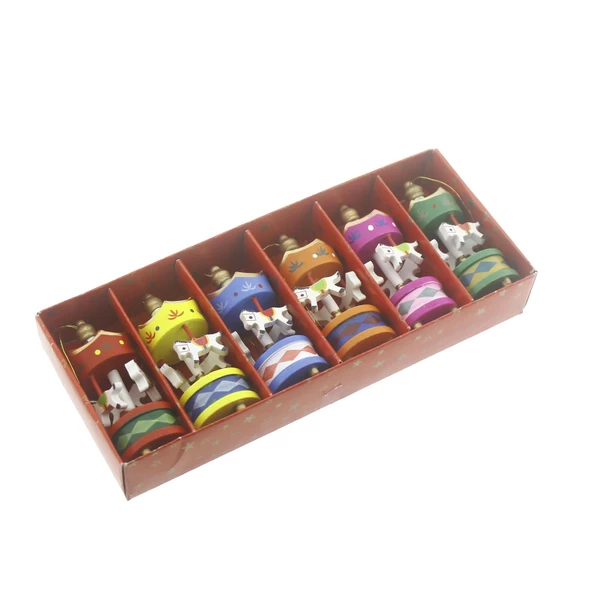 6 Adet 3x7.5cm Minik Atlı Karınca Süs - 4