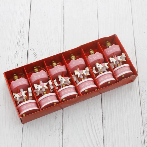 6 Adet 3x7.5cm Minik Atlı Karınca Süs - 7