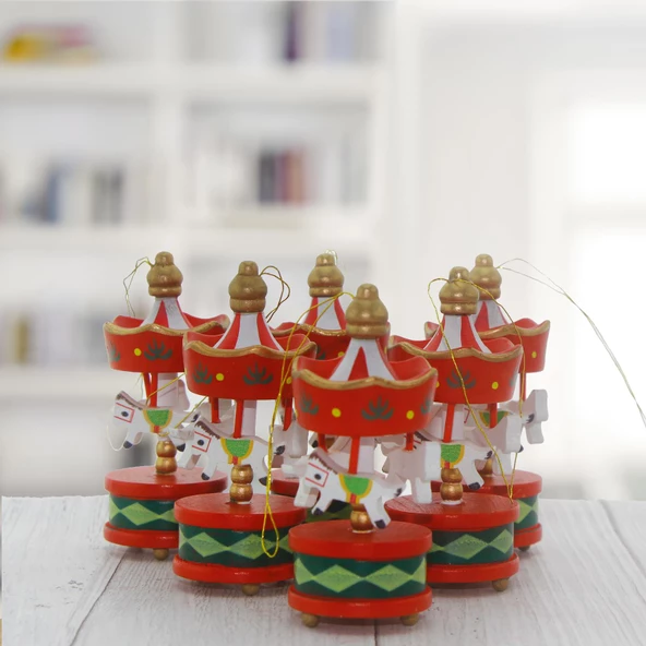 6 Adet 3x7.5cm Minik Atlı Karınca Süs - 5