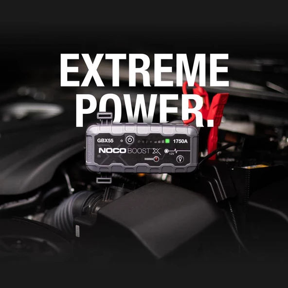 NOCO GBX55 12V 1750Amp Ultrasafe Lityum Akü Takviye + Powerbank + Led Lamba - 10