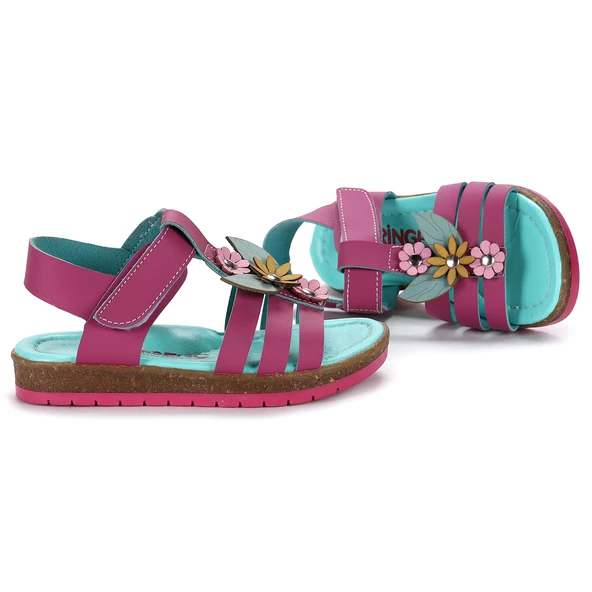 Kiko Kids Kız Çocuk Sandalet Şb 2316 Fuşya