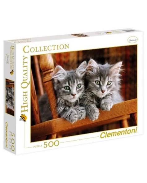 Clementoni Yavru Kedi 500 Parça Puzzle 30545