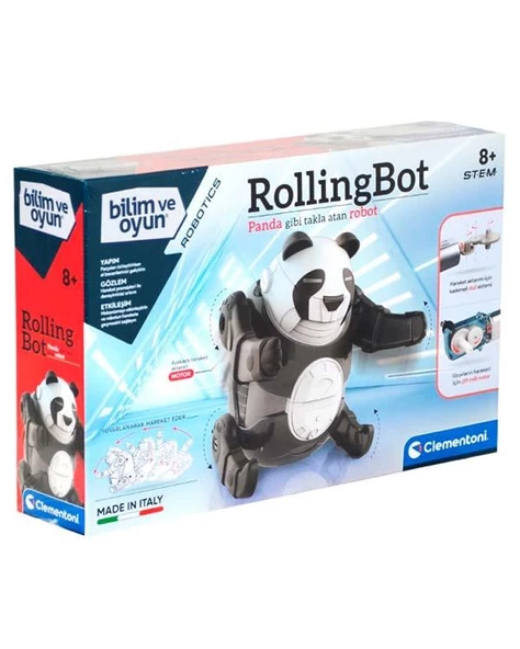 Clementoni Rolling Bot Panda Gibi Takla Atan Robot 64468