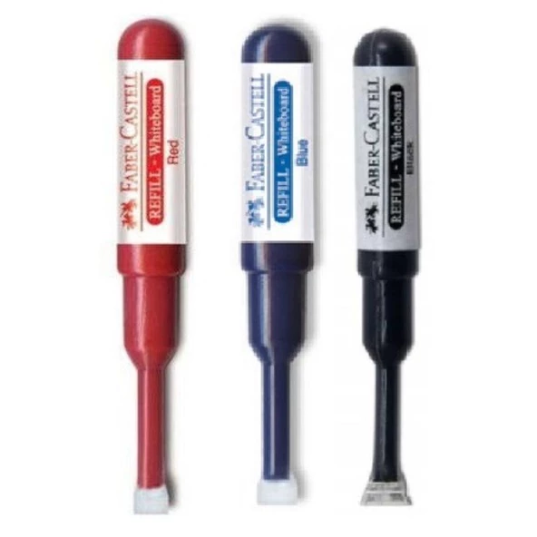 Yazı Tahta Kalemi Mürekkebi 1 Adet Faber Castell W-20 Yazı Tahta Kalemi Mürekkep