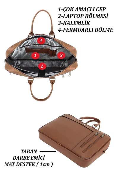 Laptop Çantası 17 inç El Omuz 8683255009206 - 4