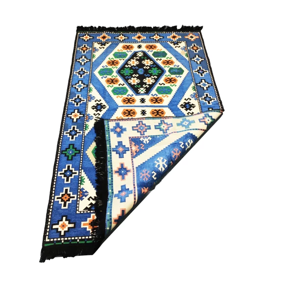 Shark Anatolia Yörük Mavi Kilim - 3