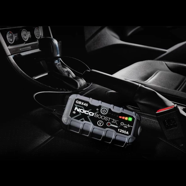 NOCO GBX45 12V 1250Amp Ultrasafe Lityum Akü Takviye + Powerbank + Led Lamba - 7