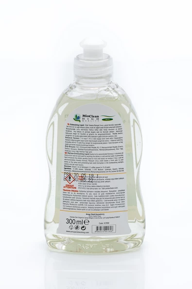 Mioclean Bulaşık Yıkama Sıvısı 300 ML - 5