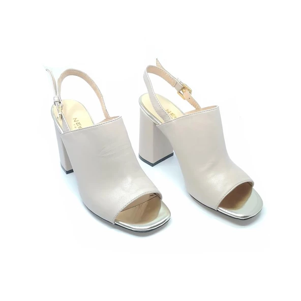 Janestt Kadın Hakiki Deri Sandalet 139-4071 - 3