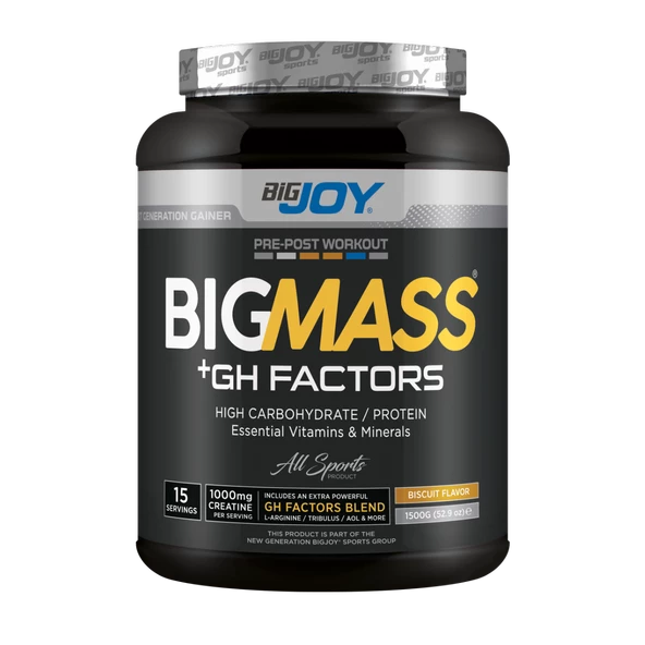 BigJoy Big Mass +GH Factors 1500 Gr - 3