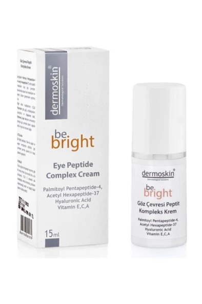 Dermoskin Be Bright Göz Çevresi Peptit Kompleks Krem 15 Ml