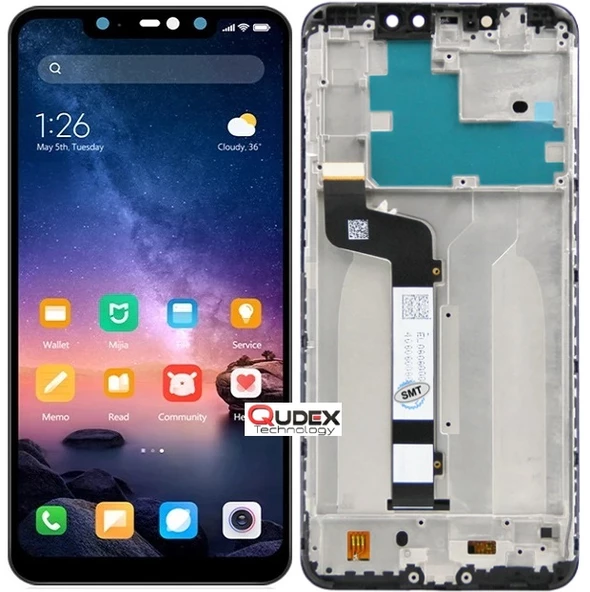 Xiaomi Redmi Note 6 Pro Lcd Ekran Dokunmatik Çıtalı ( 502942030)