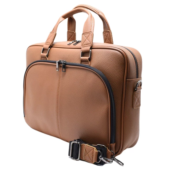 Deri Laptop Çantası 15.6" İnç Evrak 8683255009381 - 6