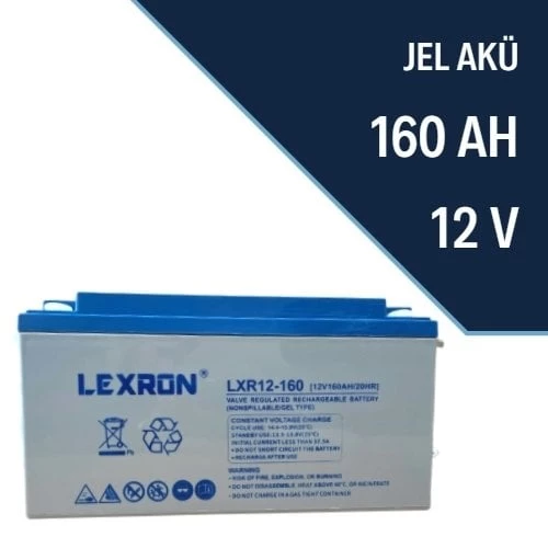 Lexron 160 Amper Jel Akü