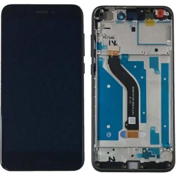Qudex P9 Lite 2017 Ile Uyumlu Lcd Ekran Dokunmatik Çıtalı - 1