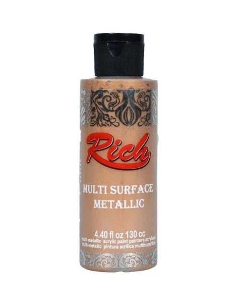 Rich Multi Surface Metalik Akrilik Boya Antik Altın 130ml