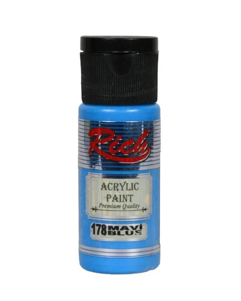 Rich Akrilik Boya Mavi 30cc