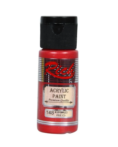 Rich Akrilik Boya Kırmızı 30cc