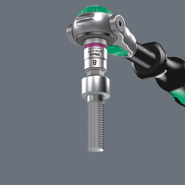 Wera 8740 A HF Hex-Plus 1/4" Lokma 8x28mm 05003339001 - 3