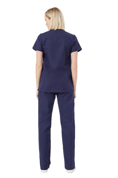 LACİVERT BASIC MEDİKAL ÜNİFORMA TAKIM - Resim 2