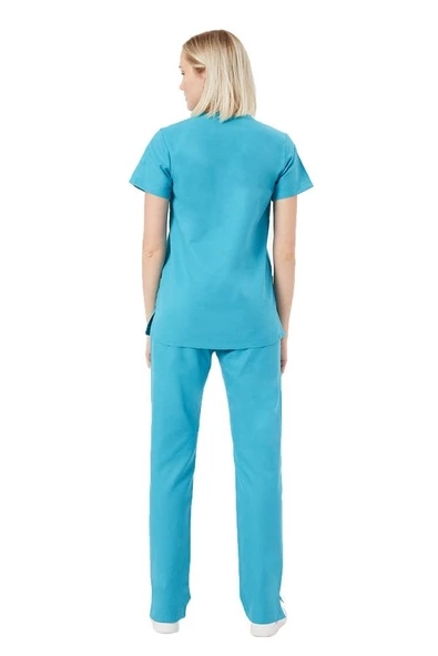 YEŞİL BASIC MEDİKAL ÜNİFORMA TAKIM - Resim 2