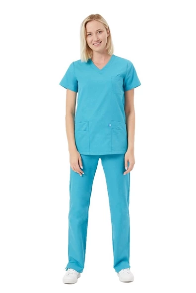 YEŞİL BASIC MEDİKAL ÜNİFORMA TAKIM ürün görseli