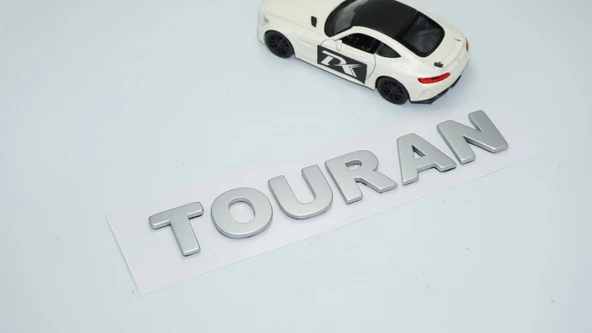 DK Tuning Touran Bagaj Gri ABS 3M Yazı Logo Volkswagen İle Uyumlu - Resim 3