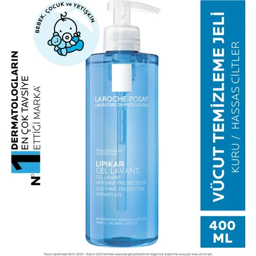 La Roche Posay Lipikar Gel Lavant Temizleyici Jel 400 ml