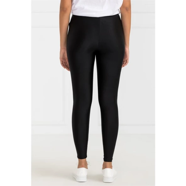 YENİ İNCİ PARLAK YOGA FITNESS SPORCU TAYTI T148 - 2