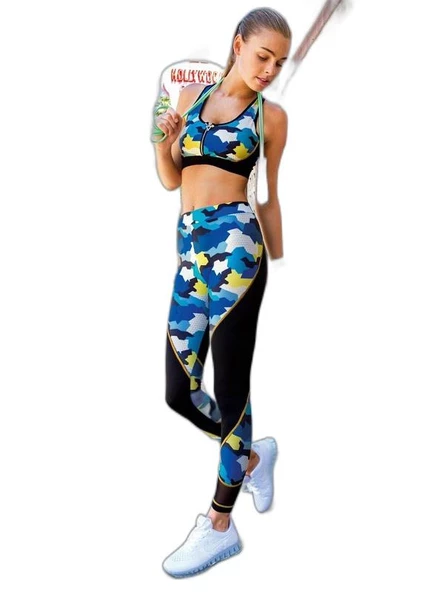 YENİ İNCİ T134 (YOGA-FITNESS-PİLATES-KOŞU) SPORCU TAYTI TEK ALT - 2
