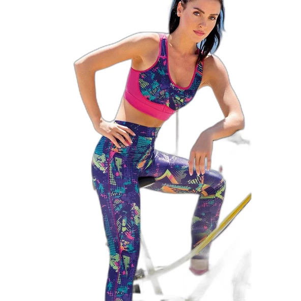 YENİ İNCİ DESENLİ SPORCU TAYTI TEK ALT T125 - Resim 2