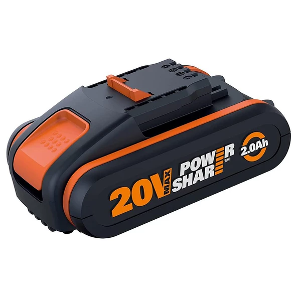 Worx Wa3551 20Volt 2.0Ah. Li-İon Powershare Yedek Akü