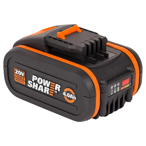 Worx Wa3553 20Volt 4.0Ah. Li-İon Powershare Yedek Akü