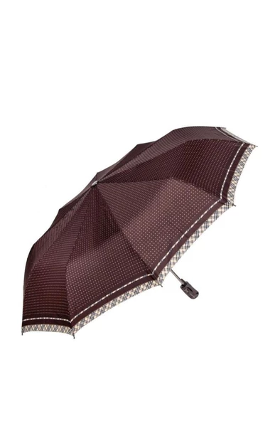 Snotline Kadın Şemsiye Mini Beyaz Puantiyeli Siyah 225l - Resim 7