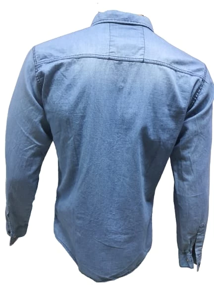 Tarz Erkek Slim Fit Yıkama Kot Gömlek 1001 - 3