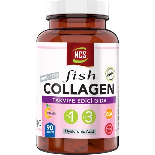 Ncs Type 1-3 Balık Collagen Cla Biotin 90 Tablet