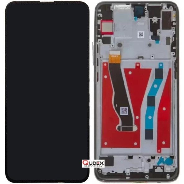 Qudex Y9 Prime 2019 ile Uyumlu Lcd Ekran Dokunmatik Çıtalı -