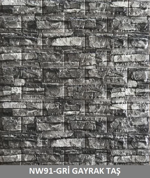 Renkli Duvarlar 11Renk Seçenekli Kendinden Yapışkanlı Duvar Kaplama Kağıdı Paneli - 4