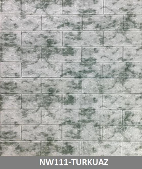 Renkli Duvarlar 11Renk Seçenekli Kendinden Yapışkanlı Duvar Kaplama Kağıdı Paneli - 11