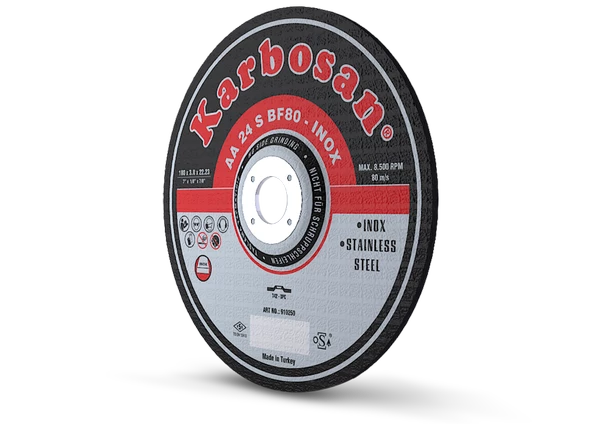 Paslanmaz Kesme Taşı 180x3.0 - 25 Adet