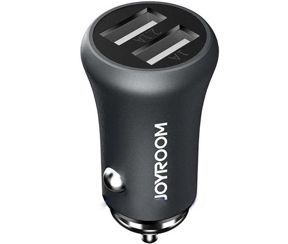 Joyroom JR-F635 5V 3.1A Akıllı Araç Şarj Çift USB Portu Hızlı Şarj Koruma - 6
