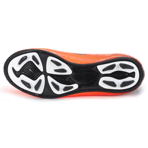 Lig Simav KM Boğazlı Çorap Krampon Çim Saha Erkek Futbol Ayakkabı Turuncu - 6